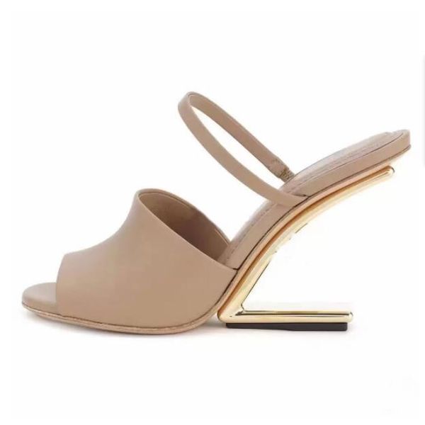high heeled slippers fashion designer f heel sandals for womens genuine leather dress shoes 8.5cm heel sandal us size 4-12 women slipper fac, Black
high heeled slippers fashion designer f heel sandals for womens genuine leather dress shoes 8.5cm heel sandal us size 4-12 women slipper fac, Black