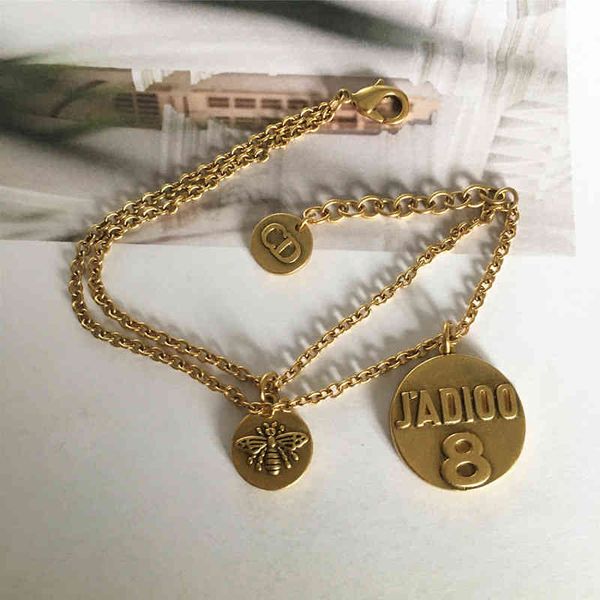 fashion brand jewelry new luxury bracelet wholesale home of diamond letters the same love simple brass double-layer chain female, Silver
fashion brand jewelry new luxury bracelet wholesale home of diamond letters the same love simple brass double-layer chain female, Silver