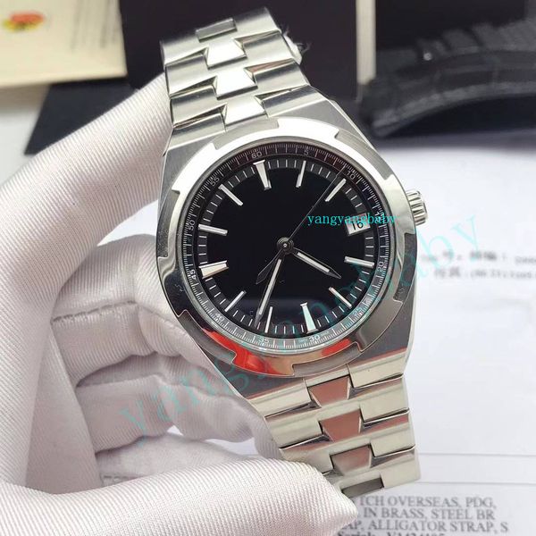 with box papers watch brand new 41mm stainless steel 4500v black dial mechanical transparent automatic sapphire crystal mens watch watches, Slivery;brown
with box papers watch brand new 41mm stainless steel 4500v black dial mechanical transparent automatic sapphire crystal mens watch watches, Slivery;brown
