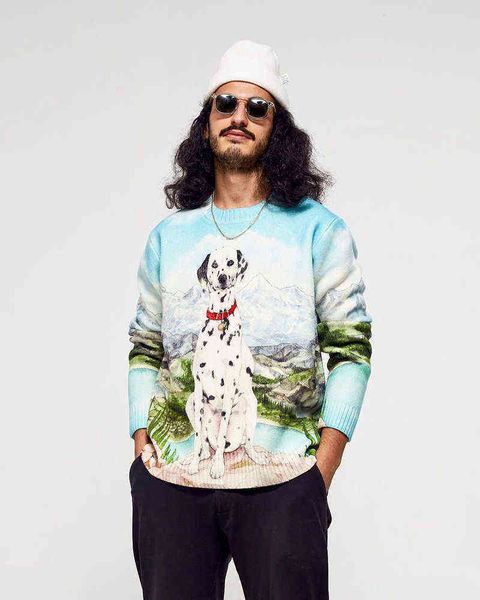 tide street casablanca brand high 2022 autumn and winter spotted dog pullover sweater men and women knitting sweater, Black
tide street casablanca brand high 2022 autumn and winter spotted dog pullover sweater men and women knitting sweater, Black