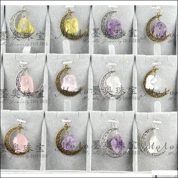 pendant necklaces natural stone crystal necklace starry sky time gem irregar moon vintage beautifly quartz newdhdrop d newdhdhr6o, Silver
pendant necklaces natural stone crystal necklace starry sky time gem irregar moon vintage beautifly quartz newdhdrop d newdhdhr6o, Silver