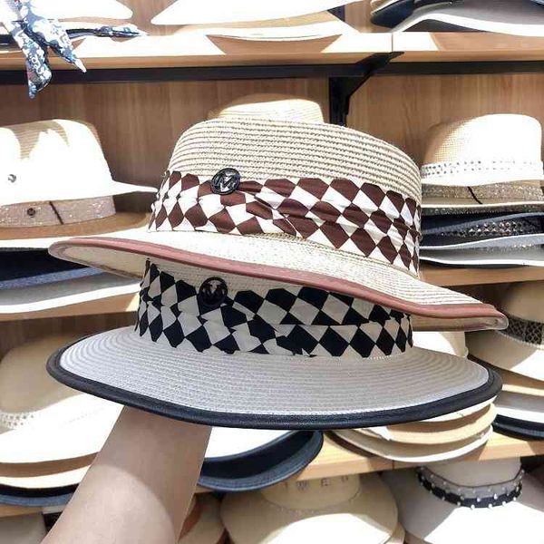 ball caps travel vacation sunscreen sunshade hat female ins chessboard lattice webbing flat wide brim beach straw be7s, Blue;gray
ball caps travel vacation sunscreen sunshade hat female ins chessboard lattice webbing flat wide brim beach straw be7s, Blue;gray