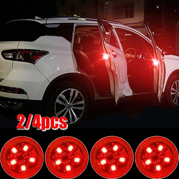 4/2 pcs led lights car opening door safety warning anti-collision mini wireless alarm lamp auto strobe parking light red bulbs
4/2 pcs led lights car opening door safety warning anti-collision mini wireless alarm lamp auto strobe parking light red bulbs