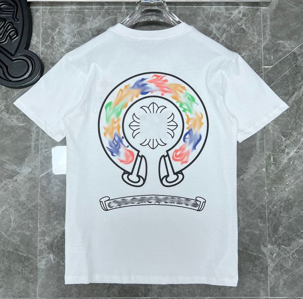 classic fashion t shirts mens luxury letter ch t-shirt designers horseshoe sanskrit cross pattern tshirt summer tees women clothing short s, White;black
classic fashion t shirts mens luxury letter ch t-shirt designers horseshoe sanskrit cross pattern tshirt summer tees women clothing short s, White;black