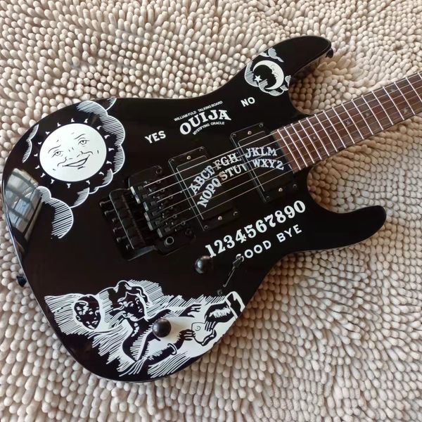 2022 kh-2 ouija black kirk hammett signature electric guitar reverse headstock floyd rose tremolo locking nut jumbo frets
2022 kh-2 ouija black kirk hammett signature electric guitar reverse headstock floyd rose tremolo locking nut jumbo frets
