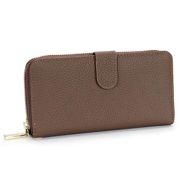 women's long wallet 2022 new leather handbag trendy zipper layer cowhide, Red;black
women's long wallet 2022 new leather handbag trendy zipper layer cowhide, Red;black