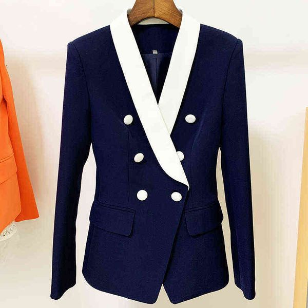 navy blue women coat jacket fashion metal buckle double breasted long sleeves slim shawl collar work suit blazer women j220813, White;black
navy blue women coat jacket fashion metal buckle double breasted long sleeves slim shawl collar work suit blazer women j220813, White;black