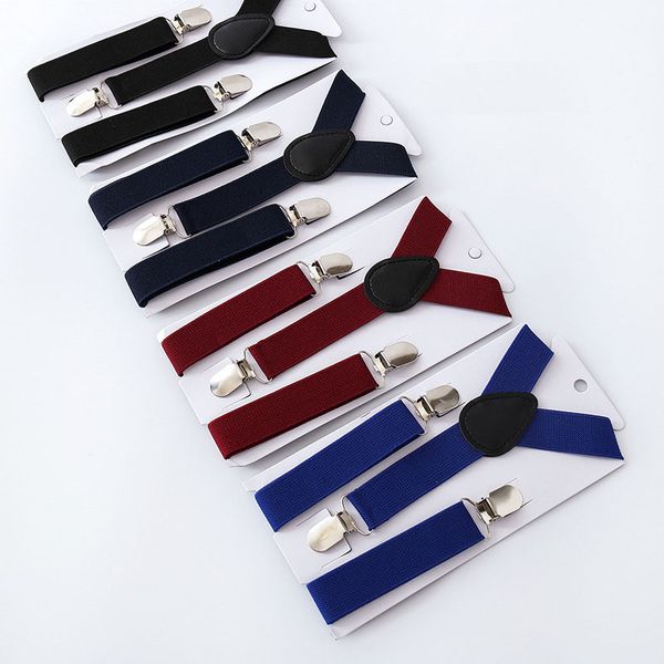 new children kids boy girls clip-on y back elastic suspenders adjustable braces christmas gift full color ys222, Black;white
new children kids boy girls clip-on y back elastic suspenders adjustable braces christmas gift full color ys222, Black;white