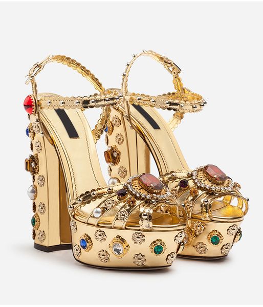 2022 summer golden hollow one-word buckle rhinestone sandals 14cm high-heeled open-toe thick-heeled platform high-heeled shoes, Black
2022 summer golden hollow one-word buckle rhinestone sandals 14cm high-heeled open-toe thick-heeled platform high-heeled shoes, Black