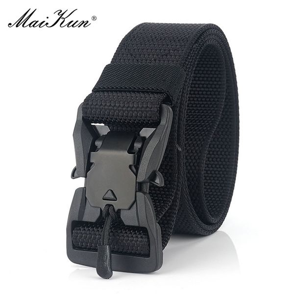 maikun belts for men military equipment genuine tactical belt quick release magnetic buckle outdoor hunting waistband sports 220622, Black;brown
maikun belts for men military equipment genuine tactical belt quick release magnetic buckle outdoor hunting waistband sports 220622, Black;brown