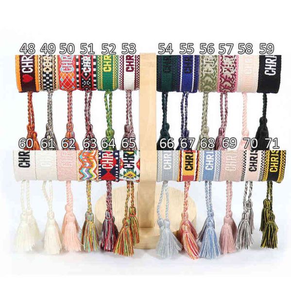 classic fashion brand embroidery bracelets luxury women men bangles friendship charm bracelet woven adjustable tassel vintage couple braided, Golden;silver
classic fashion brand embroidery bracelets luxury women men bangles friendship charm bracelet woven adjustable tassel vintage couple braided, Golden;silver
