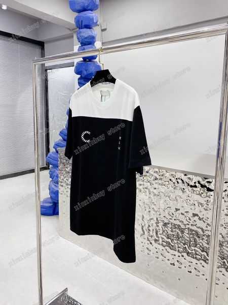 22ss men women designers t shirt tee rivet print panelled short sleeve man crew neck paris streetwear white black xinxinbuy xs-l
22ss men women designers t shirt tee rivet print panelled short sleeve man crew neck paris streetwear white black xinxinbuy xs-l