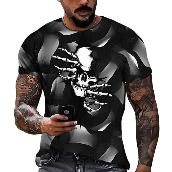 men's tee t shirt 3d print graphic round neck casual daily 3d print short sleeve fashion designer cool comfortable black o46b#, White;black
men's tee t shirt 3d print graphic round neck casual daily 3d print short sleeve fashion designer cool comfortable black o46b#, White;black