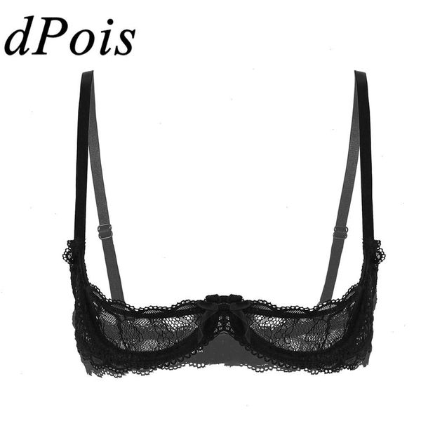 women 1 4 cups see through sheer lace bra lingerie adjustable shoulder straps push up underwire bras, Red;black
women 1 4 cups see through sheer lace bra lingerie adjustable shoulder straps push up underwire bras, Red;black