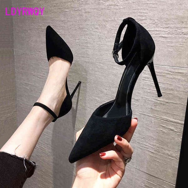 spring and autumn high heel women 2022 new versatile thin heel professional l pointed black buckle strap single shoe women y2207012
spring and autumn high heel women 2022 new versatile thin heel professional l pointed black buckle strap single shoe women y2207012