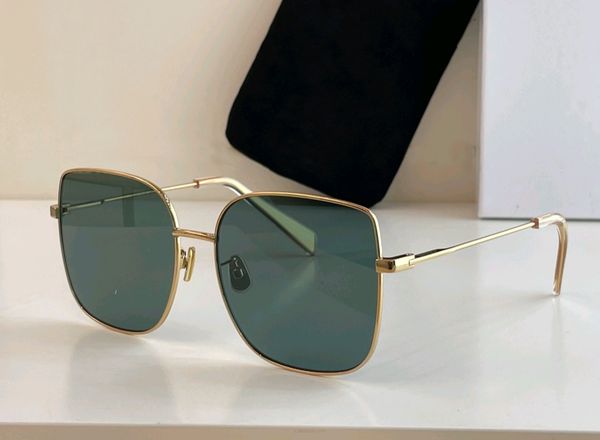 square sunglasses gold metal green lens 40174 women sun glasses sonnenbrille wrap shades with box, White;black
square sunglasses gold metal green lens 40174 women sun glasses sonnenbrille wrap shades with box, White;black