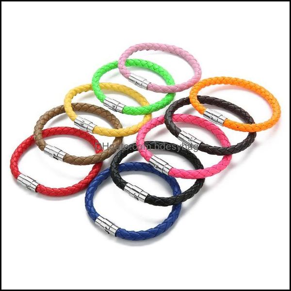 charm bracelets jewelry handmade braided pu leather bracelet bangle for women men 10 colors copper magnetic dhxrs, Golden;silver
charm bracelets jewelry handmade braided pu leather bracelet bangle for women men 10 colors copper magnetic dhxrs, Golden;silver