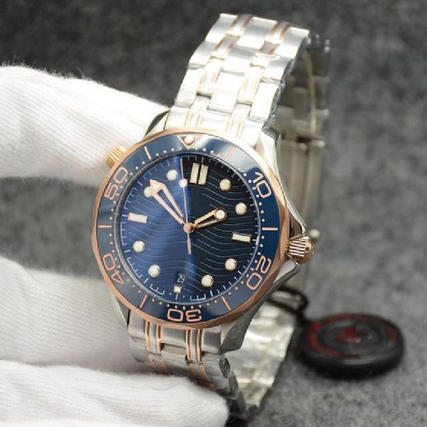 luxury watch 42mm automatic mechanical outdoor mens watches watch black dial with stainless steel bracelet rotatable bezel transparent case, Slivery;brown
luxury watch 42mm automatic mechanical outdoor mens watches watch black dial with stainless steel bracelet rotatable bezel transparent case, Slivery;brown