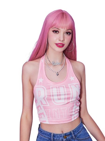 romwe y2k revival letter star graphic halter d1y4#, White
romwe y2k revival letter star graphic halter d1y4#, White