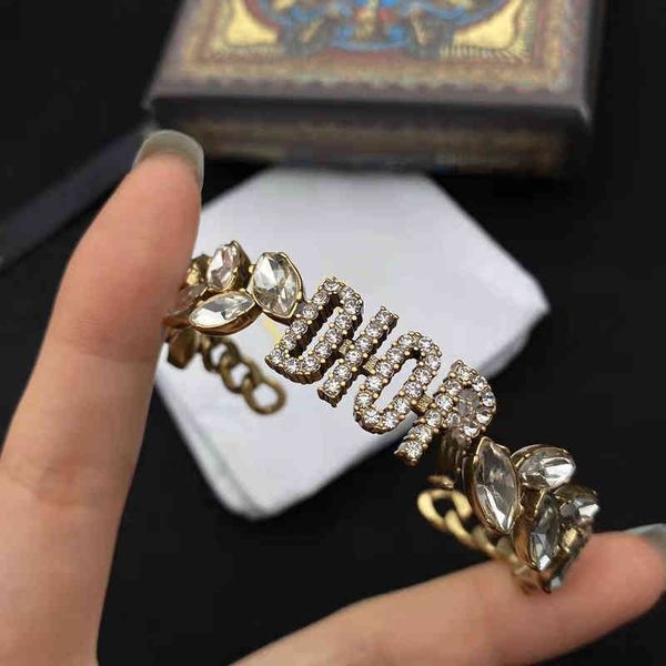 letter full diamond ear of wheat bracelet women's old hollow open bracelet us design jewelry, Black
letter full diamond ear of wheat bracelet women's old hollow open bracelet us design jewelry, Black