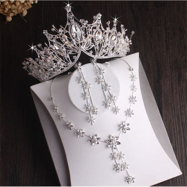 baroque silver plated crystal leaf bridal jewelry sets crown tiaras choker necklace earring african beads jewelry set 220716
baroque silver plated crystal leaf bridal jewelry sets crown tiaras choker necklace earring african beads jewelry set 220716