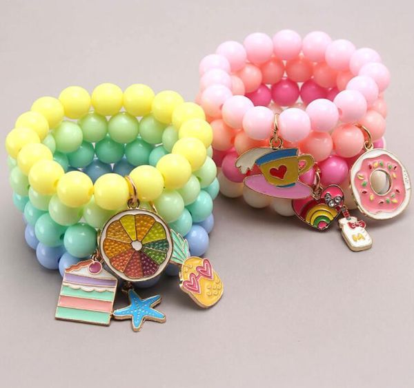 multi candy beads kids lucky jewelry bracelet happy children love heart charms bracelet kids gift, Red;brown
multi candy beads kids lucky jewelry bracelet happy children love heart charms bracelet kids gift, Red;brown