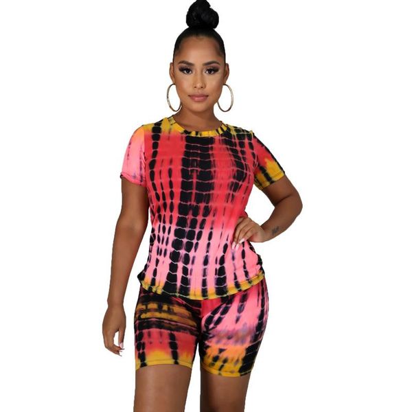 women summer tracksuits plus size 5xl outfits joggers biker sweat tie dye crew neck two aa, Gray
women summer tracksuits plus size 5xl outfits joggers biker sweat tie dye crew neck two aa, Gray