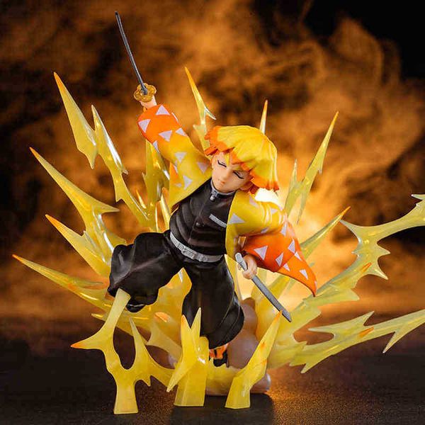anime 21cm demon slayer figure demon slayer thunder breath agatsuma zenitsu pvc action figure collectible model toys kid gift g220707
anime 21cm demon slayer figure demon slayer thunder breath agatsuma zenitsu pvc action figure collectible model toys kid gift g220707