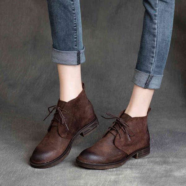 sandals autumn national style women's handsome cowhide lace up flat heel british short boots martin y25v, Black
sandals autumn national style women's handsome cowhide lace up flat heel british short boots martin y25v, Black