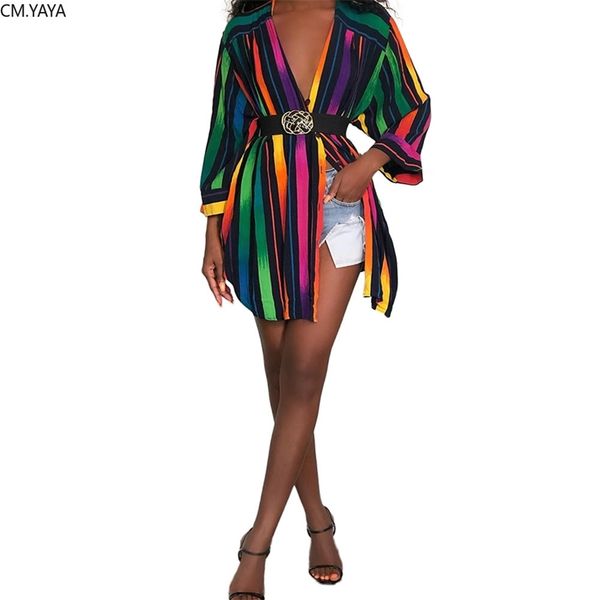 autumn women vintage rainbow stripes print side split long sleeve blouse shirt dress fashion vintage dresses vestidos 220516, Black;gray
autumn women vintage rainbow stripes print side split long sleeve blouse shirt dress fashion vintage dresses vestidos 220516, Black;gray