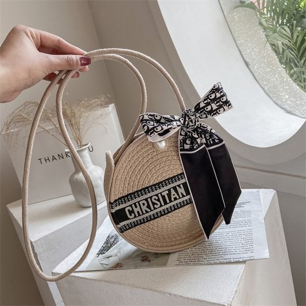 70% 2022 new luxury bags off net red straw small round summer letter single bagwomen's fashion bags
70% 2022 new luxury bags off net red straw small round summer letter single bagwomen's fashion bags