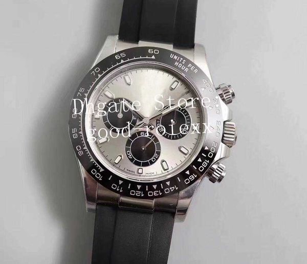 3 colors panda dial mens chronograph watch automatic cal.4130 movement 116519 men sport n noobf factory rubber oysterflex ceramic watches, Slivery;brown
3 colors panda dial mens chronograph watch automatic cal.4130 movement 116519 men sport n noobf factory rubber oysterflex ceramic watches, Slivery;brown