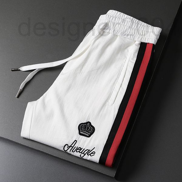 men's shorts designer spring and summer 2021 boutique european embroidered men's casual pants versatile aor6, White;black
men's shorts designer spring and summer 2021 boutique european embroidered men's casual pants versatile aor6, White;black
