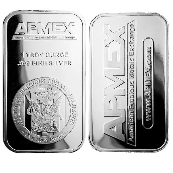 100pcs/lot dhl american precious metals exchange apmex 1 oz silver bar no magnetic gg020
100pcs/lot dhl american precious metals exchange apmex 1 oz silver bar no magnetic gg020