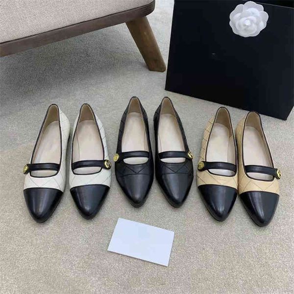 sandals spring and autumn leather small fragrance pearl buckle mary jane shoes bottom ballet flat shoes women's single, Black
sandals spring and autumn leather small fragrance pearl buckle mary jane shoes bottom ballet flat shoes women's single, Black