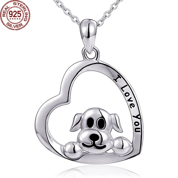 2022 s925 silver pendant cute puppy letter love black gutta percha heart necklace christmas gift
2022 s925 silver pendant cute puppy letter love black gutta percha heart necklace christmas gift