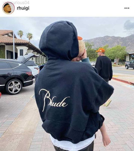 rhude men's and women's hoodies zippers, hoodies, cotton sweaters, hip hop style, large street clothes, version 1:1, Black
rhude men's and women's hoodies zippers, hoodies, cotton sweaters, hip hop style, large street clothes, version 1:1, Black
