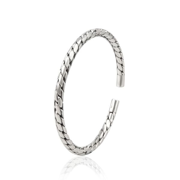 fashion opening adjustable bangle simple 999 sterling silver bracelet for women jewelry valentine's day birthday gift, Black
fashion opening adjustable bangle simple 999 sterling silver bracelet for women jewelry valentine's day birthday gift, Black