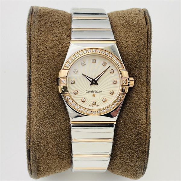 oe v2 montre de luxe womens watches 27*10.5mm swiss quartz movementsteel case diamond watch wristwatches, Slivery;brown
oe v2 montre de luxe womens watches 27*10.5mm swiss quartz movementsteel case diamond watch wristwatches, Slivery;brown