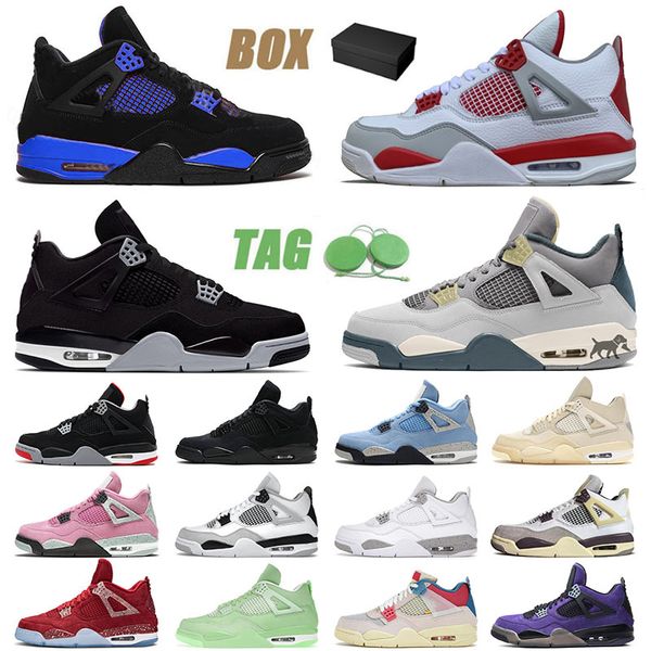 x jumpman 4 4s iv mens womens designer basketball shoes blue thunder craft purple bred peach sail green toro bravo sports sneakers trainers
x jumpman 4 4s iv mens womens designer basketball shoes blue thunder craft purple bred peach sail green toro bravo sports sneakers trainers