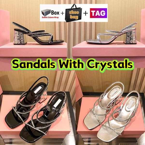 fashion sandals chunky high heels slingbacks with crystals designer women luxury crystal-studded sandal wedding slippers party shoes slides, Black
fashion sandals chunky high heels slingbacks with crystals designer women luxury crystal-studded sandal wedding slippers party shoes slides, Black