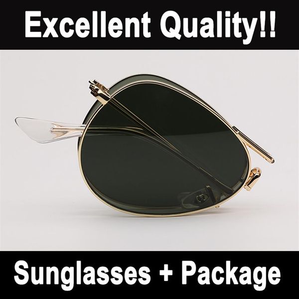 sunglasses classic design foldable sunglasses vintage pilot sun glasses men women glass eyeglasses fashion metal fram347b, White;black
sunglasses classic design foldable sunglasses vintage pilot sun glasses men women glass eyeglasses fashion metal fram347b, White;black