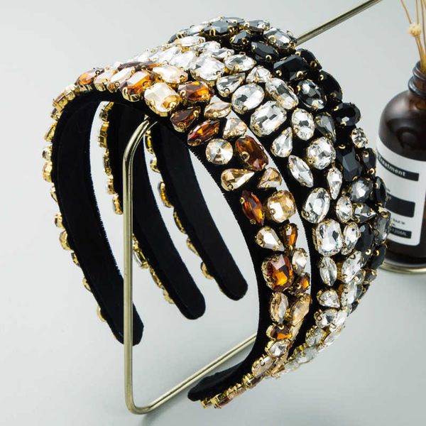 heming hair hoop women's fashion trend cold wind full of drill fine flannelette gorgeous headband hair accessories, Silver
heming hair hoop women's fashion trend cold wind full of drill fine flannelette gorgeous headband hair accessories, Silver