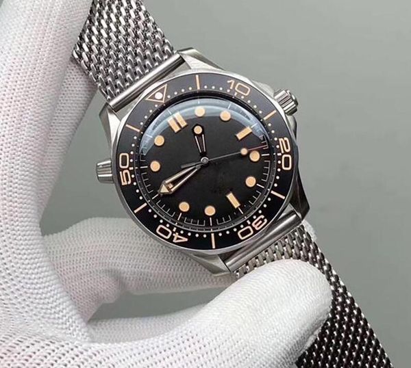 u1 nttd watch 42mm no time to die men watches automatic movement mechanical montre de luxe limited james bond 007 300m wristwatches, Slivery;brown
u1 nttd watch 42mm no time to die men watches automatic movement mechanical montre de luxe limited james bond 007 300m wristwatches, Slivery;brown