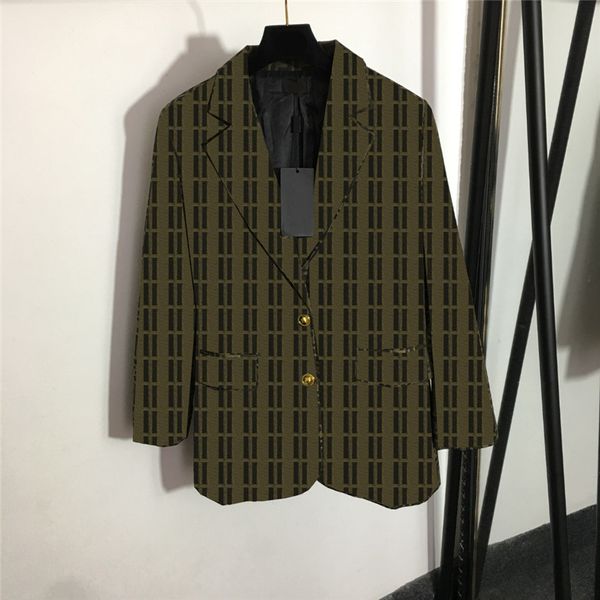 stylish gold button suits women slim coats autumn winter ladies blazer letters designer jacket coats, White;black
stylish gold button suits women slim coats autumn winter ladies blazer letters designer jacket coats, White;black