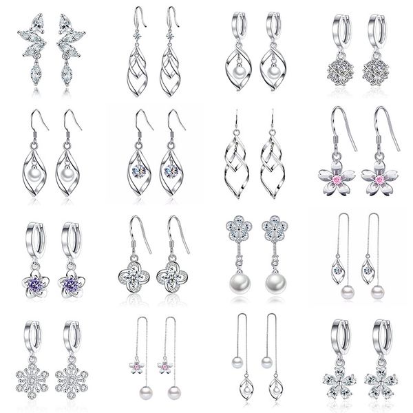 prevent allergy 925 silver stamp hoop stud earrings vintage wave twist crystal pearl designer ear rings asymmetric party jewelry, Golden;silver
prevent allergy 925 silver stamp hoop stud earrings vintage wave twist crystal pearl designer ear rings asymmetric party jewelry, Golden;silver