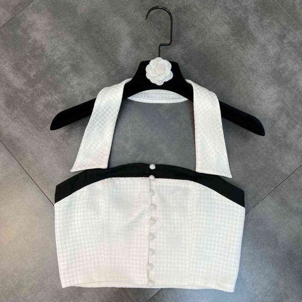 premium summer arrival sleeveless halter single breasted buttons white vest women crop ge322
premium summer arrival sleeveless halter single breasted buttons white vest women crop ge322