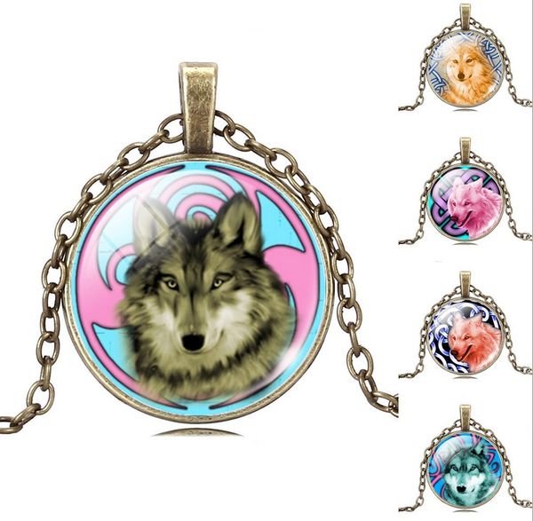 glass cabochon wolf pendant bronze chain necklace art picture vintage jewelry gift statement necklace for women long sweater necklace jy, Silver
glass cabochon wolf pendant bronze chain necklace art picture vintage jewelry gift statement necklace for women long sweater necklace jy, Silver