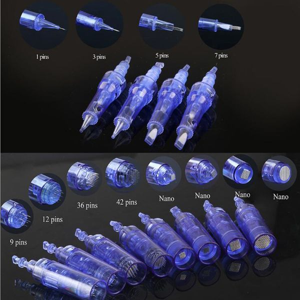 1/3/5/7/9/12/36/42/nano needle cartridges for dr.pen nano needle bayonet coupling for dr.pen