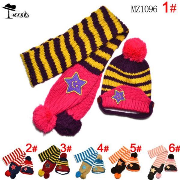 wholesale-scarf hat sets ( 5pieces/lot ) special offer six color cute little star baby hats +scarfts winter cap mz1096, Blue;gray
wholesale-scarf hat sets ( 5pieces/lot ) special offer six color cute little star baby hats +scarfts winter cap mz1096, Blue;gray